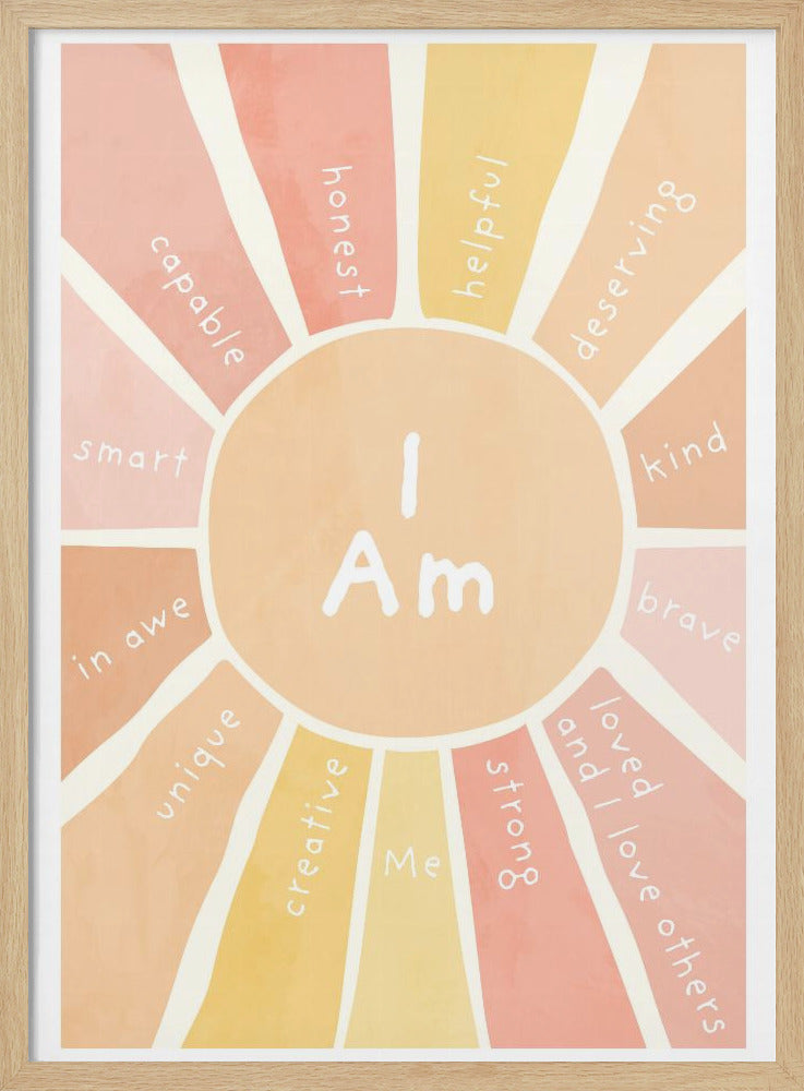 wall-art-print-canvas-poster-framed-Sun Affirmations , By Sarah Manovski-1