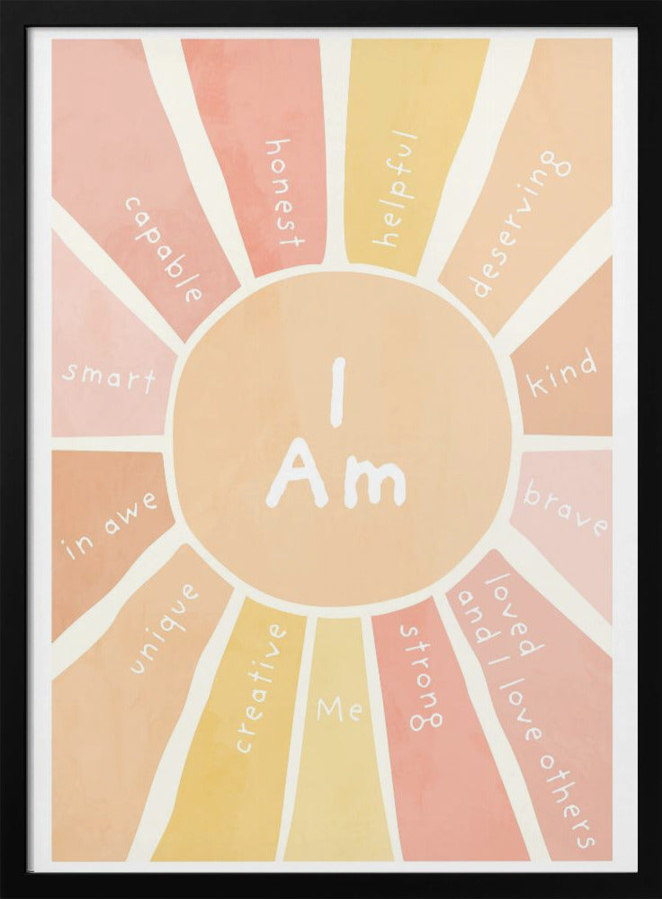 wall-art-print-canvas-poster-framed-Sun Affirmations , By Sarah Manovski-2