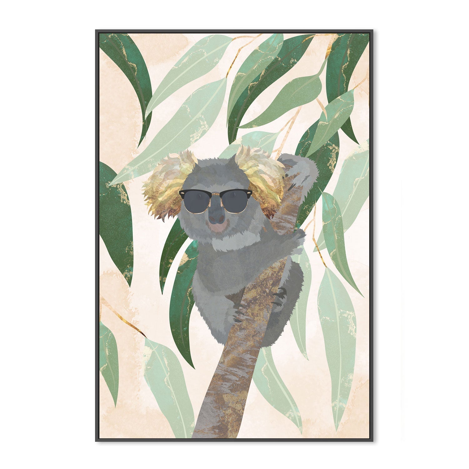 wall-art-print-canvas-poster-framed-Sun Kissed Koala , By Sarah Manovski-GIOIA-WALL-ART