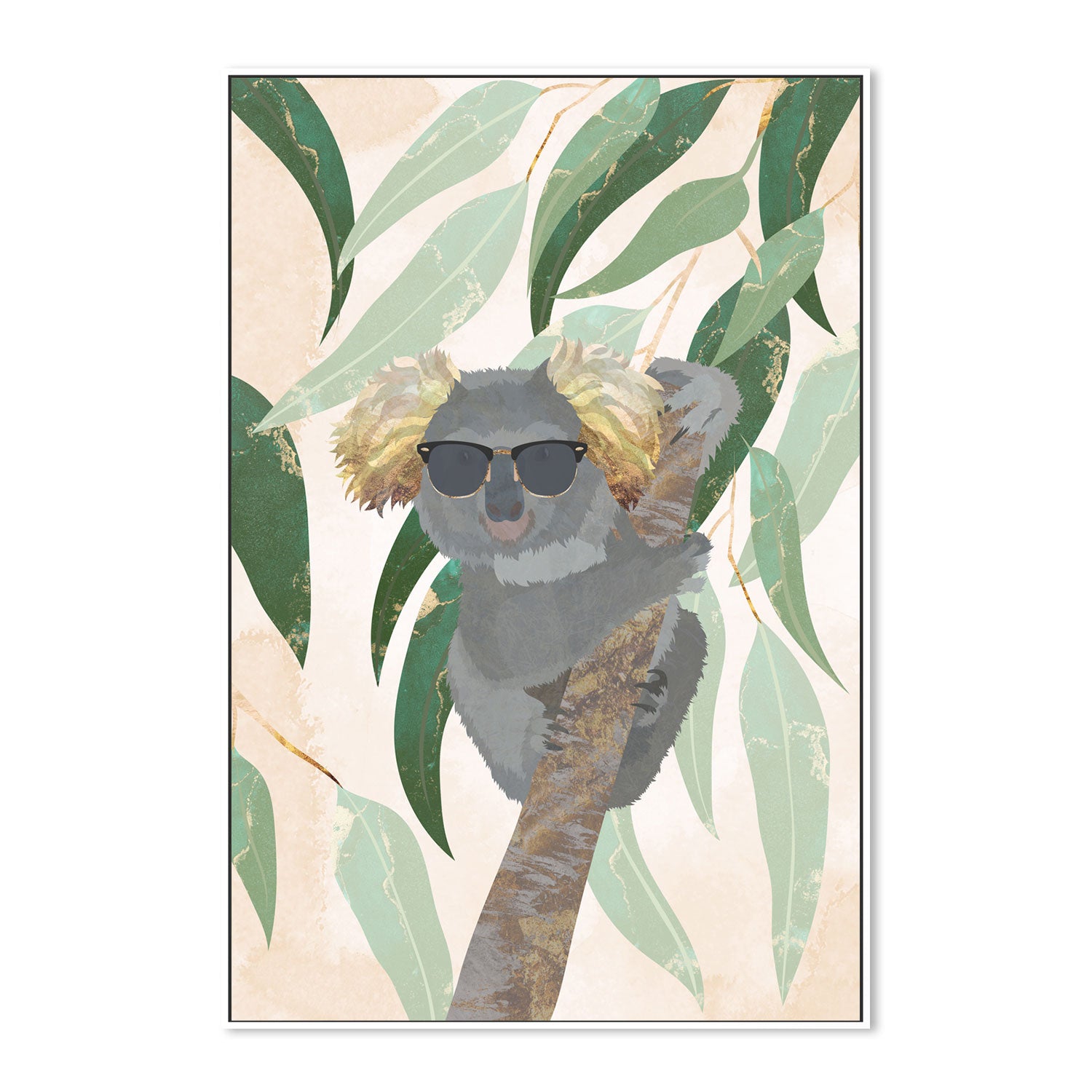 wall-art-print-canvas-poster-framed-Sun Kissed Koala , By Sarah Manovski-GIOIA-WALL-ART