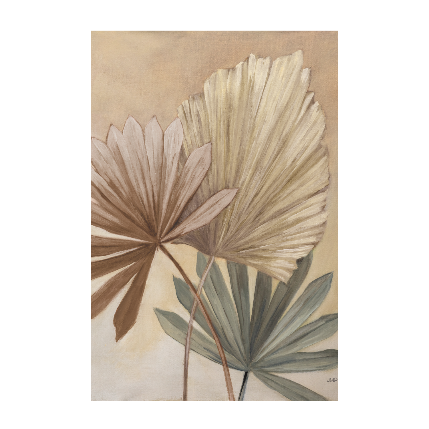 wall-art-print-canvas-poster-framed-Sun Palms Neutral, Set Of 2 , By Julia Purinton , By Julia Purinton-8