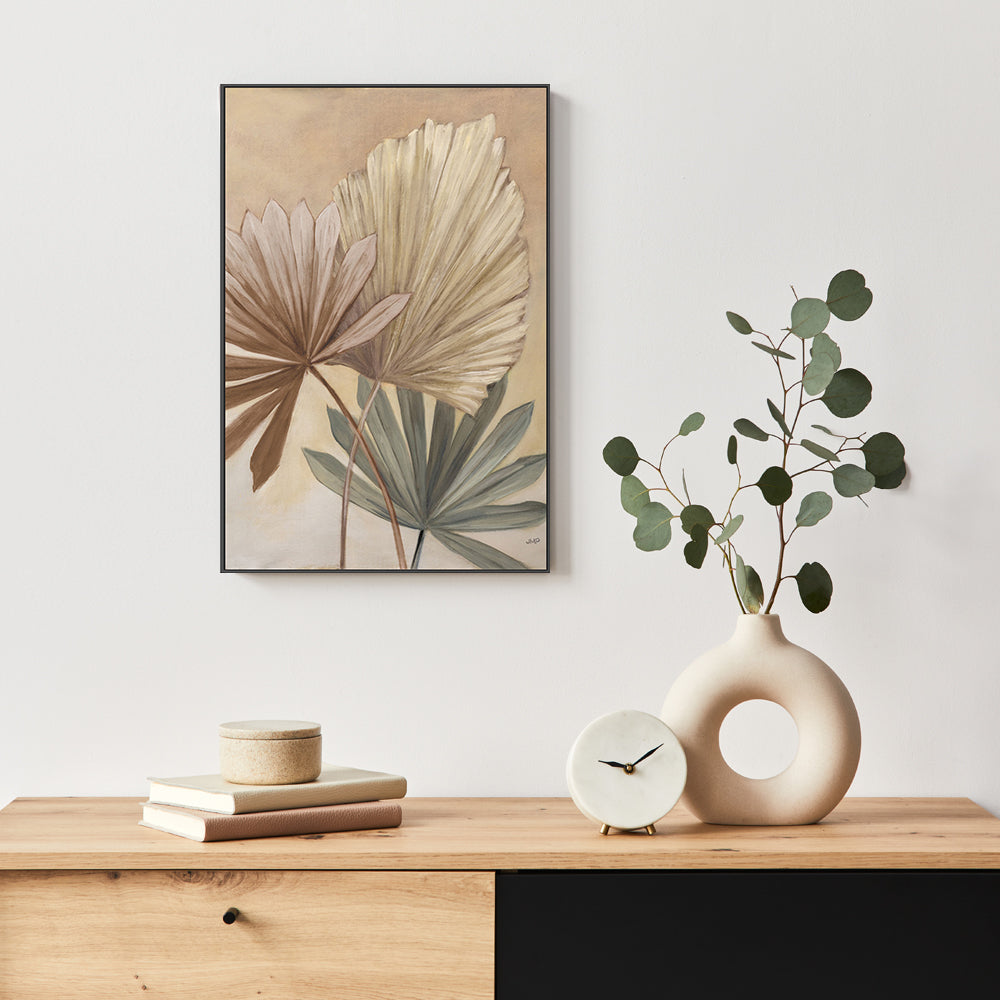 wall-art-print-canvas-poster-framed-Sun Palms Neutral Style A , By Julia Purinton , By Julia Purinton-2