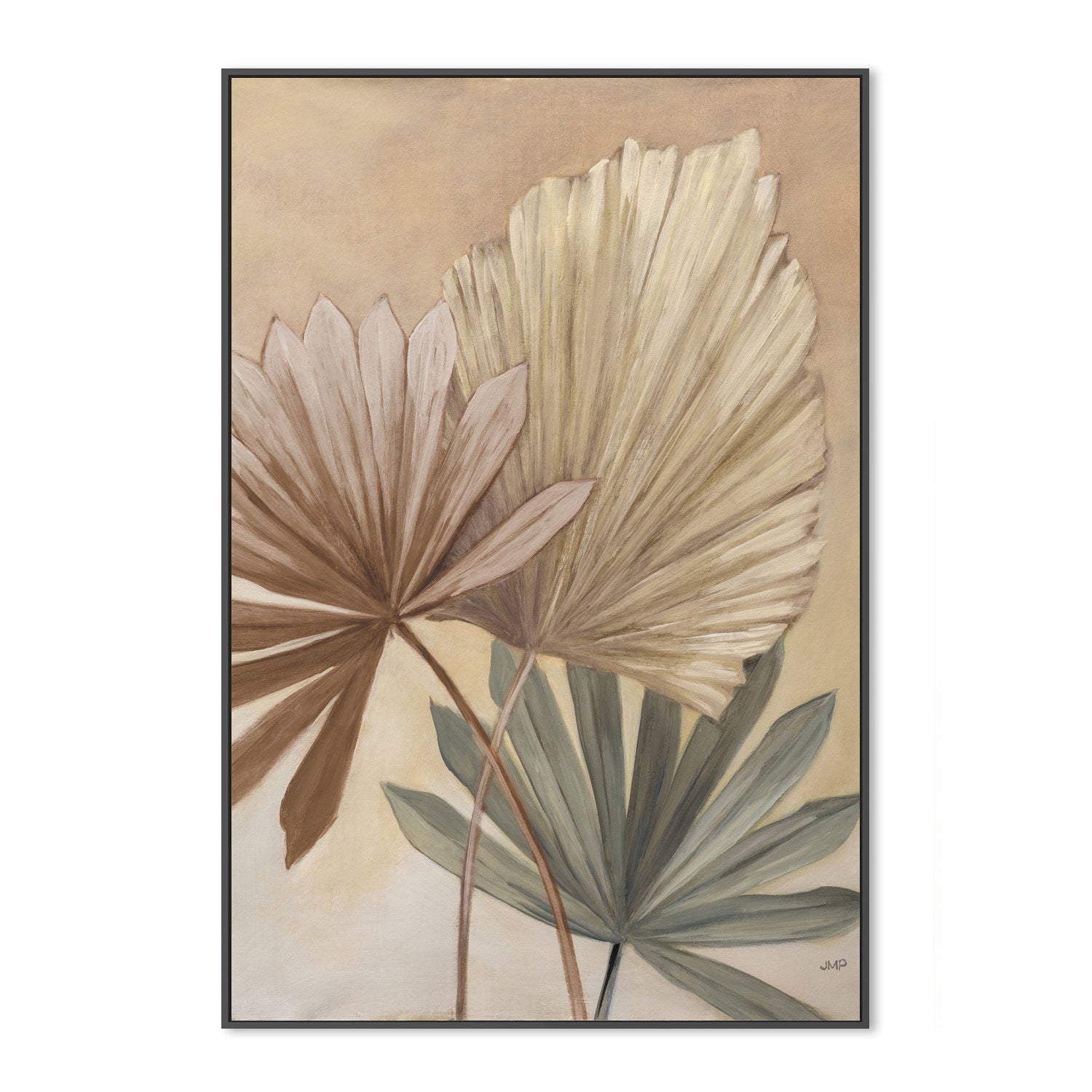 wall-art-print-canvas-poster-framed-Sun Palms Neutral Style A , By Julia Purinton , By Julia Purinton-3