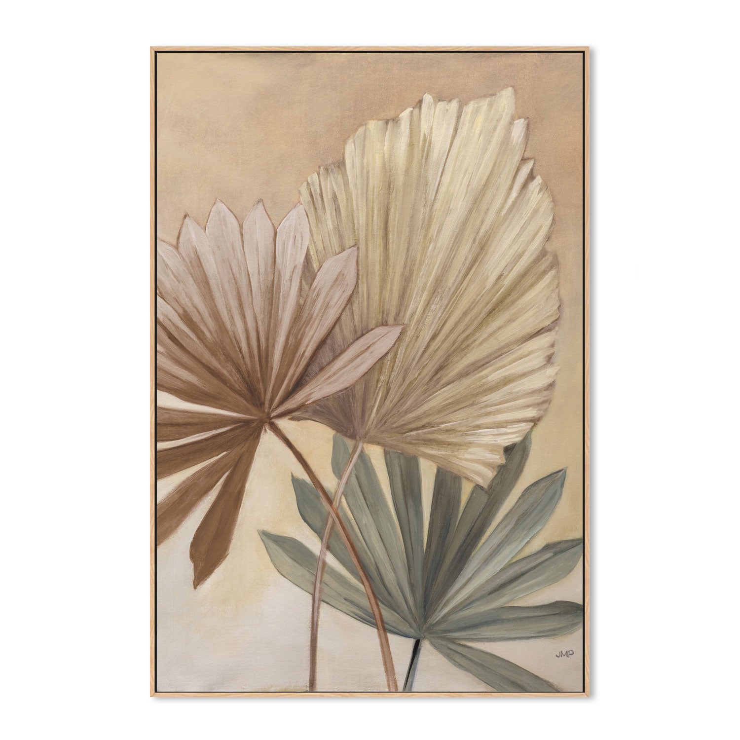 wall-art-print-canvas-poster-framed-Sun Palms Neutral Style A , By Julia Purinton , By Julia Purinton-4