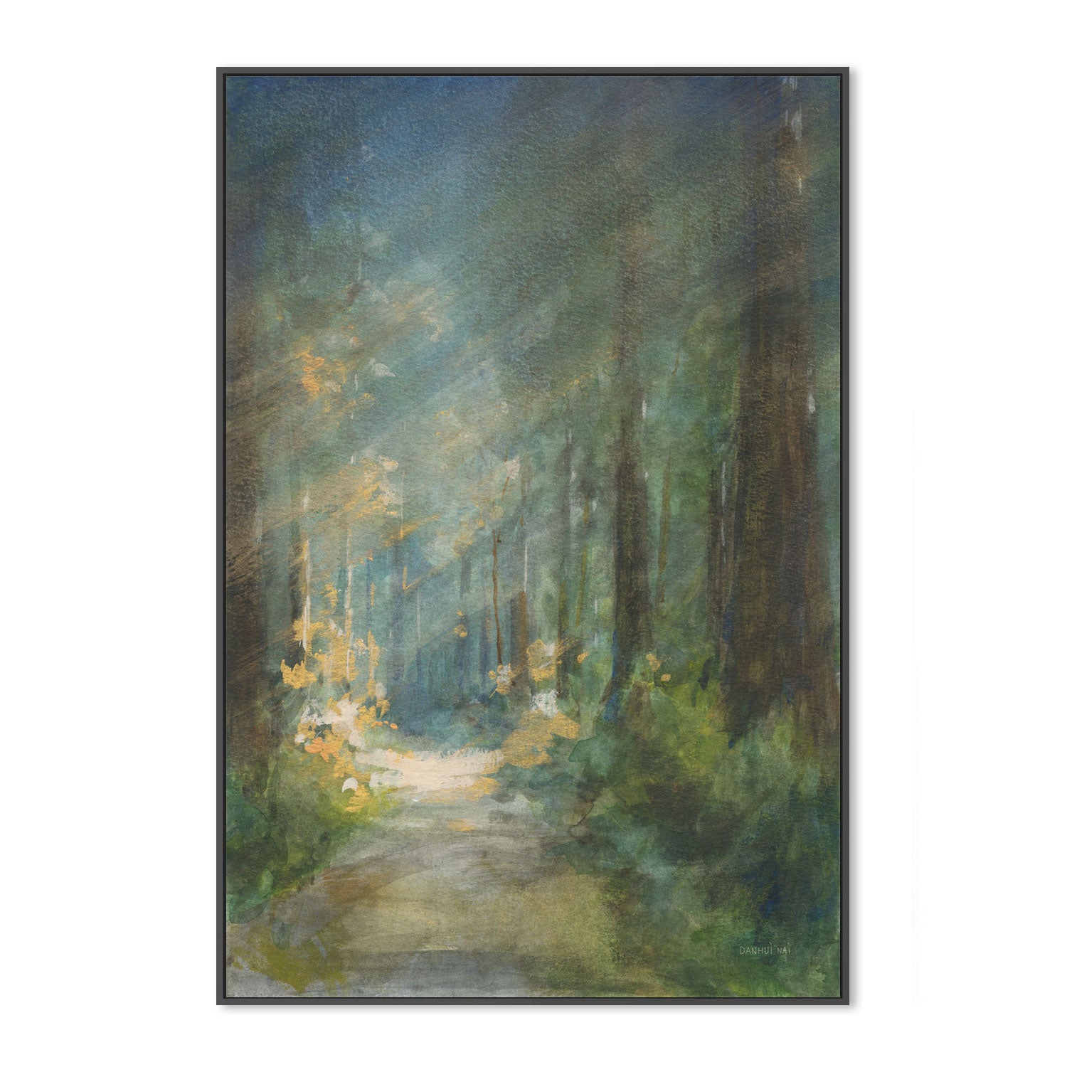 wall-art-print-canvas-poster-framed-Sun Soaked Redwoods , By Danhui Nai-3