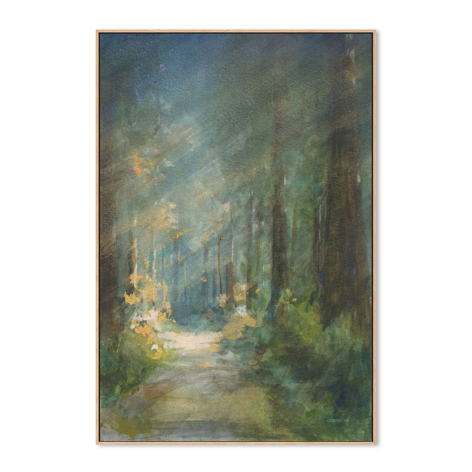 wall-art-print-canvas-poster-framed-Sun Soaked Redwoods , By Danhui Nai-4