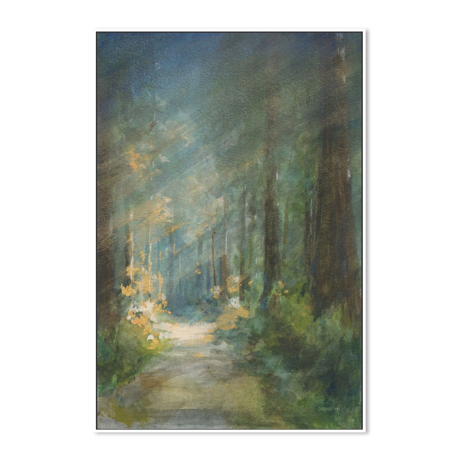 wall-art-print-canvas-poster-framed-Sun Soaked Redwoods , By Danhui Nai-5