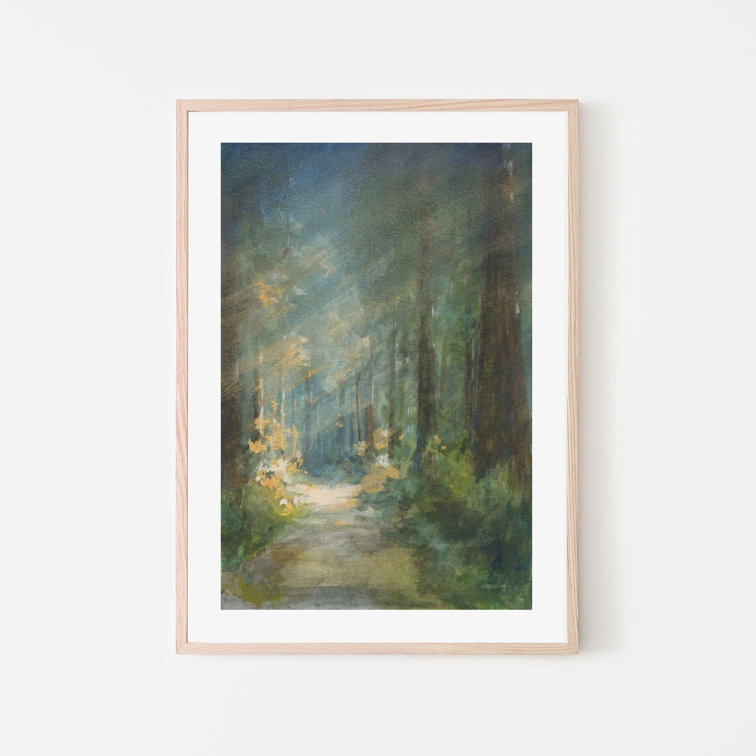 wall-art-print-canvas-poster-framed-Sun Soaked Redwoods , By Danhui Nai-6