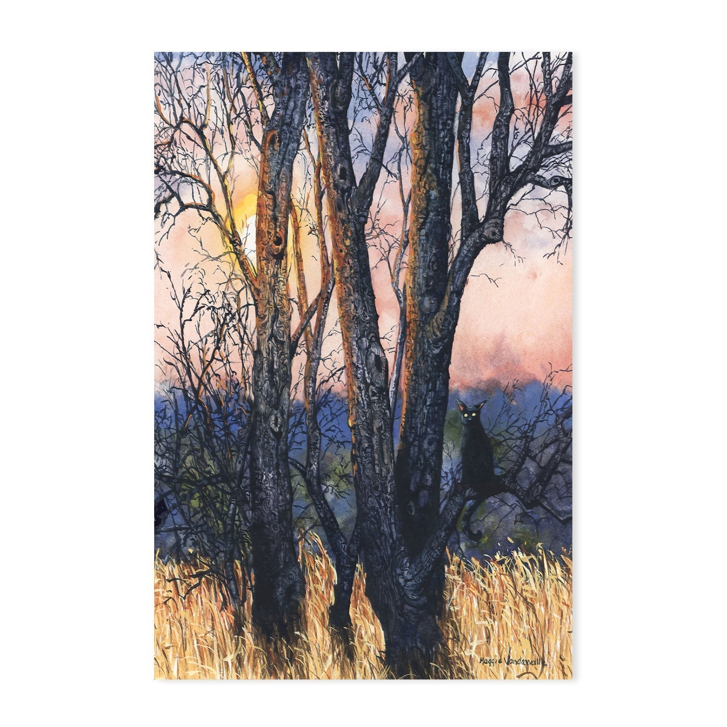 wall-art-print-canvas-poster-framed-Sundown , By Maggie Vandewalle-GIOIA-WALL-ART