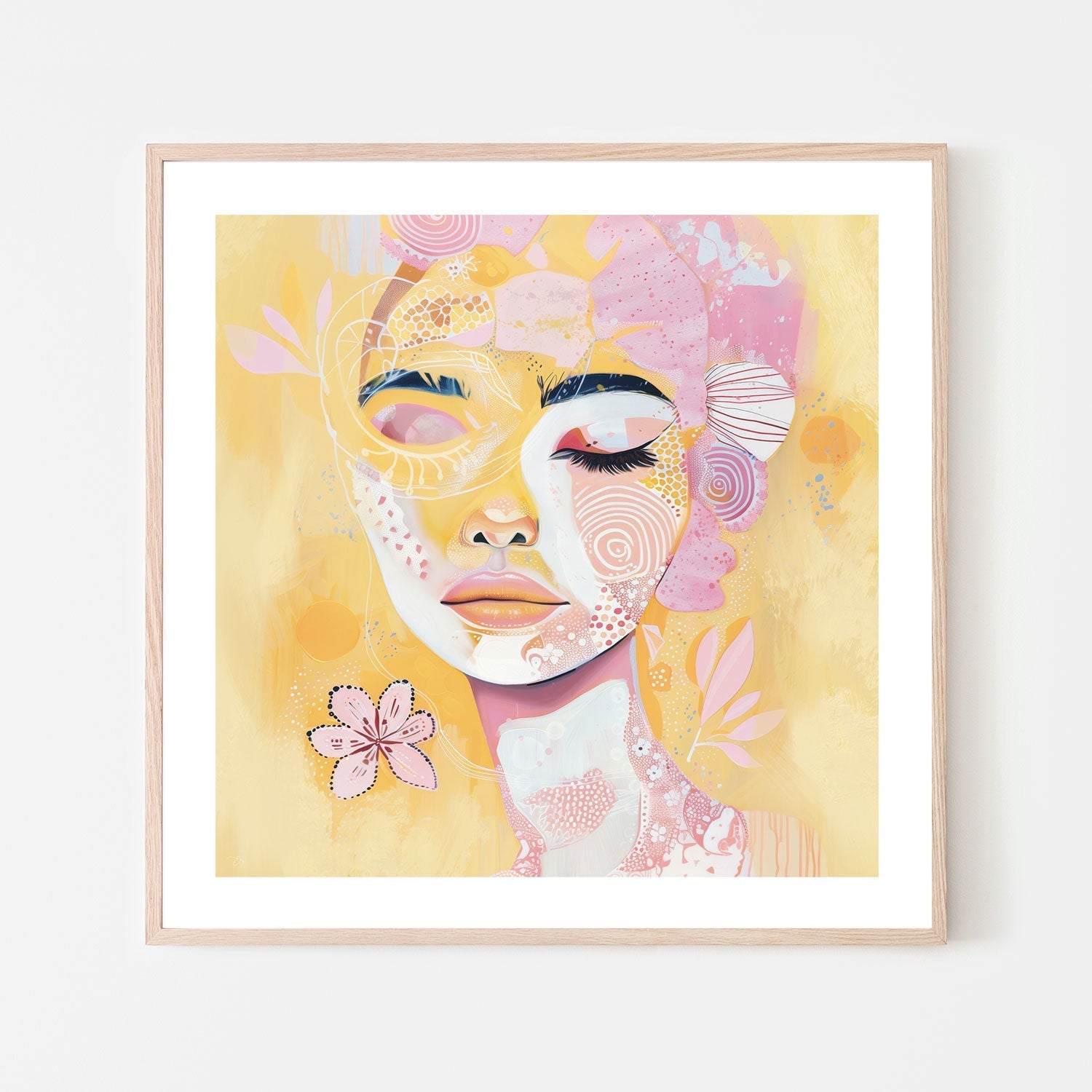 wall-art-print-canvas-poster-framed-Sunny Bloom , By Bella Eve-6