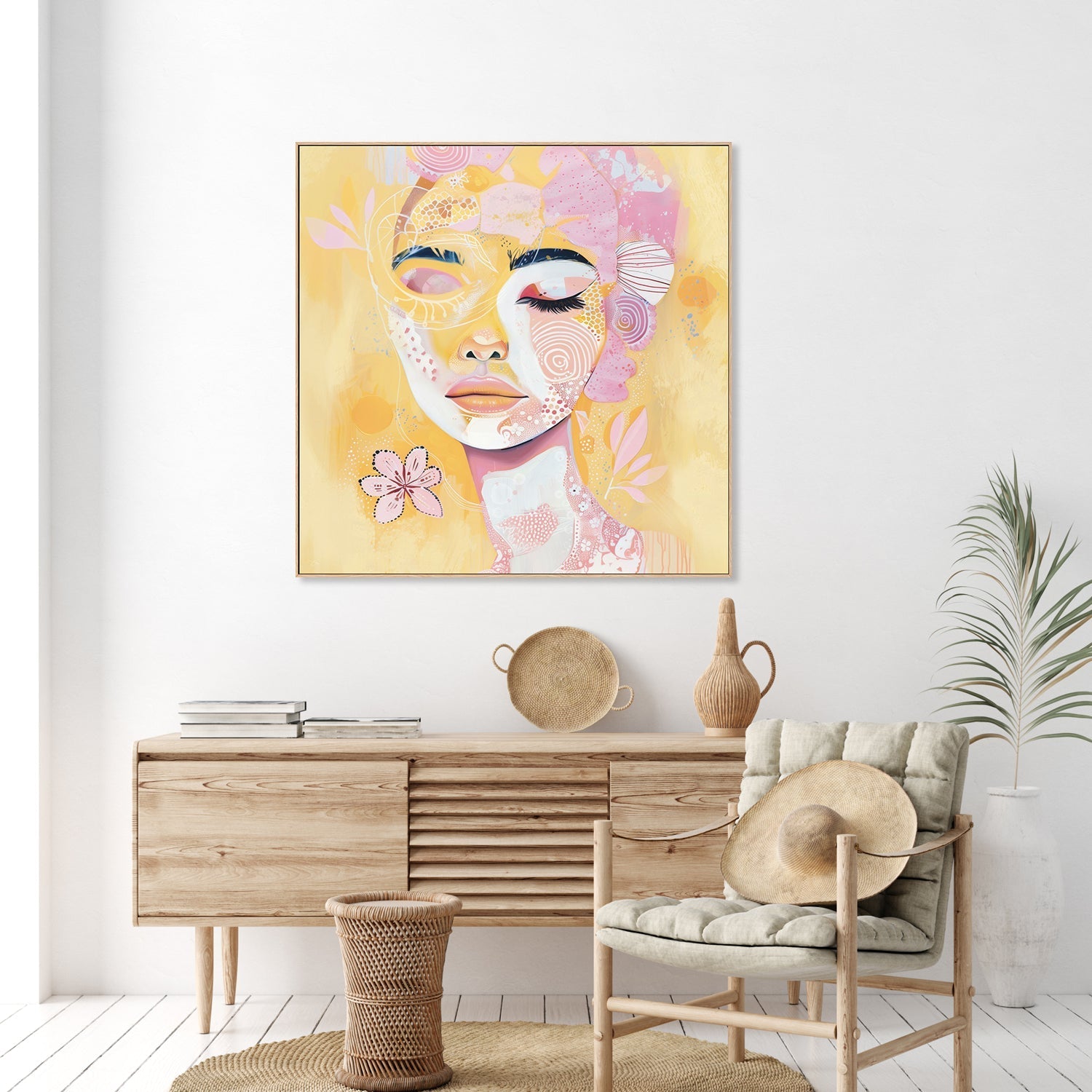 wall-art-print-canvas-poster-framed-Sunny Bloom , By Bella Eve-7