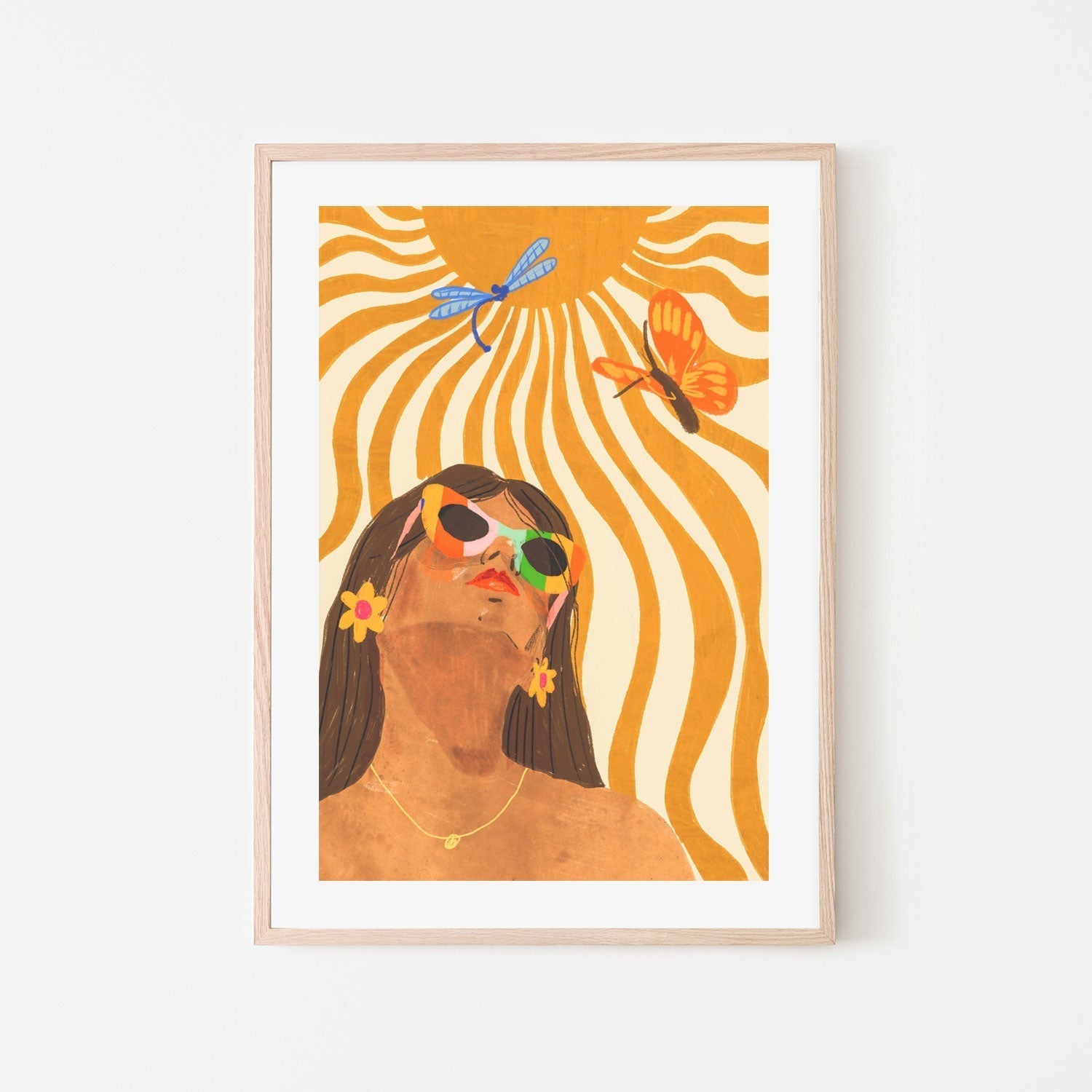 wall-art-print-canvas-poster-framed-Sunny , By Gigi Rosado-GIOIA-WALL-ART