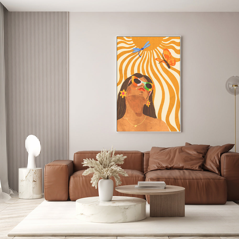 wall-art-print-canvas-poster-framed-Sunny , By Gigi Rosado-GIOIA-WALL-ART