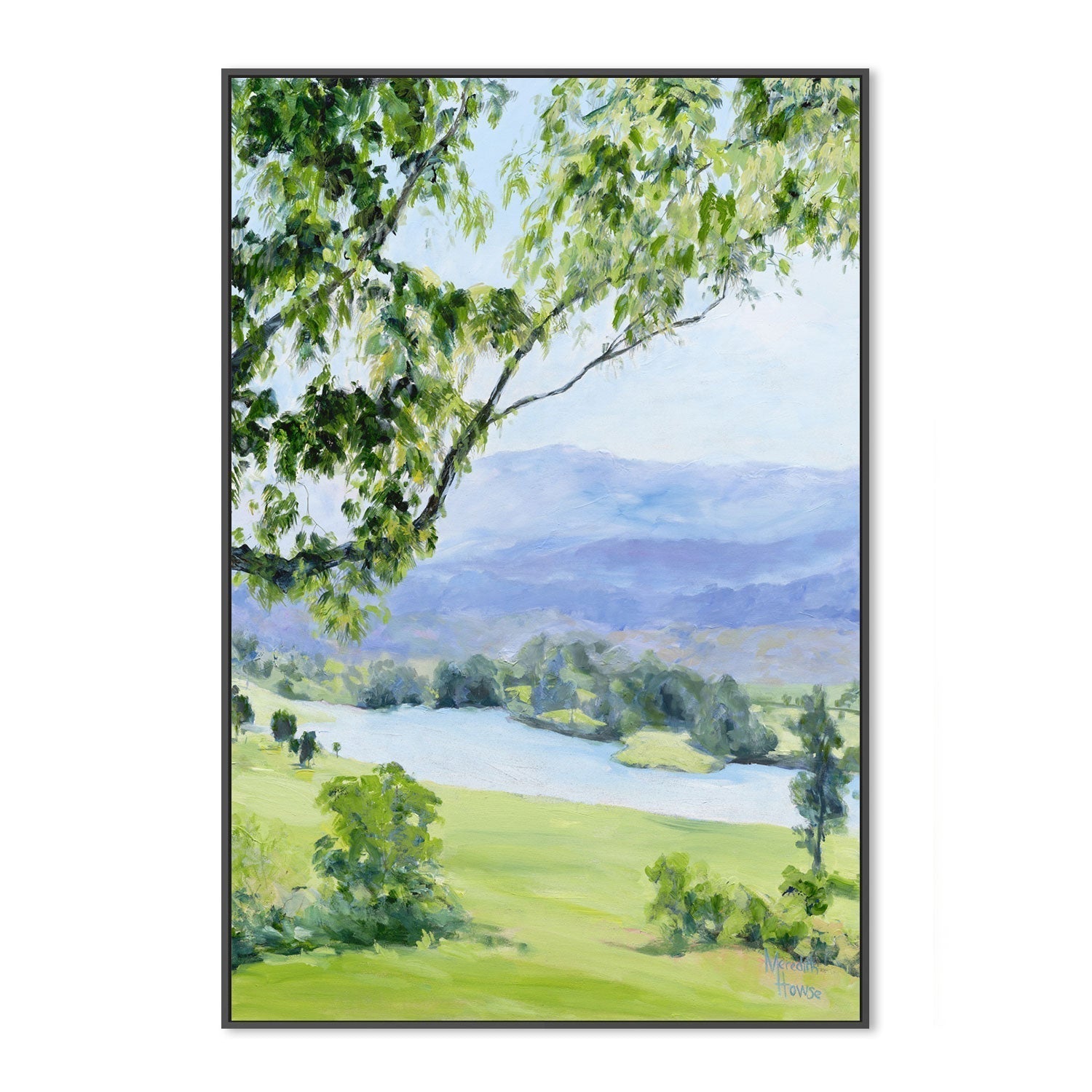 wall-art-print-canvas-poster-framed-Sunny Meadows On The Tweed-by-Meredith Howse-Gioia Wall Art