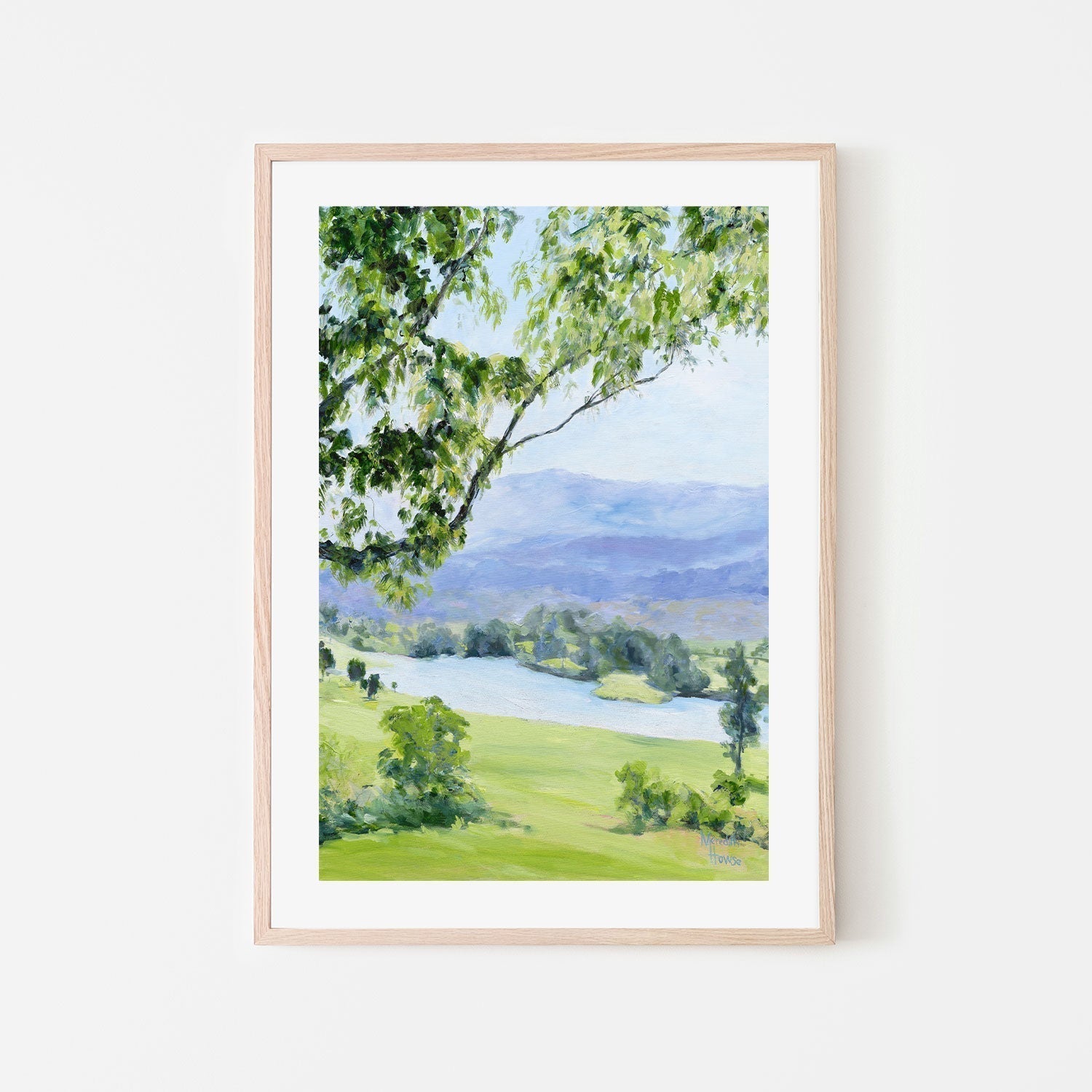 wall-art-print-canvas-poster-framed-Sunny Meadows On The Tweed-by-Meredith Howse-Gioia Wall Art