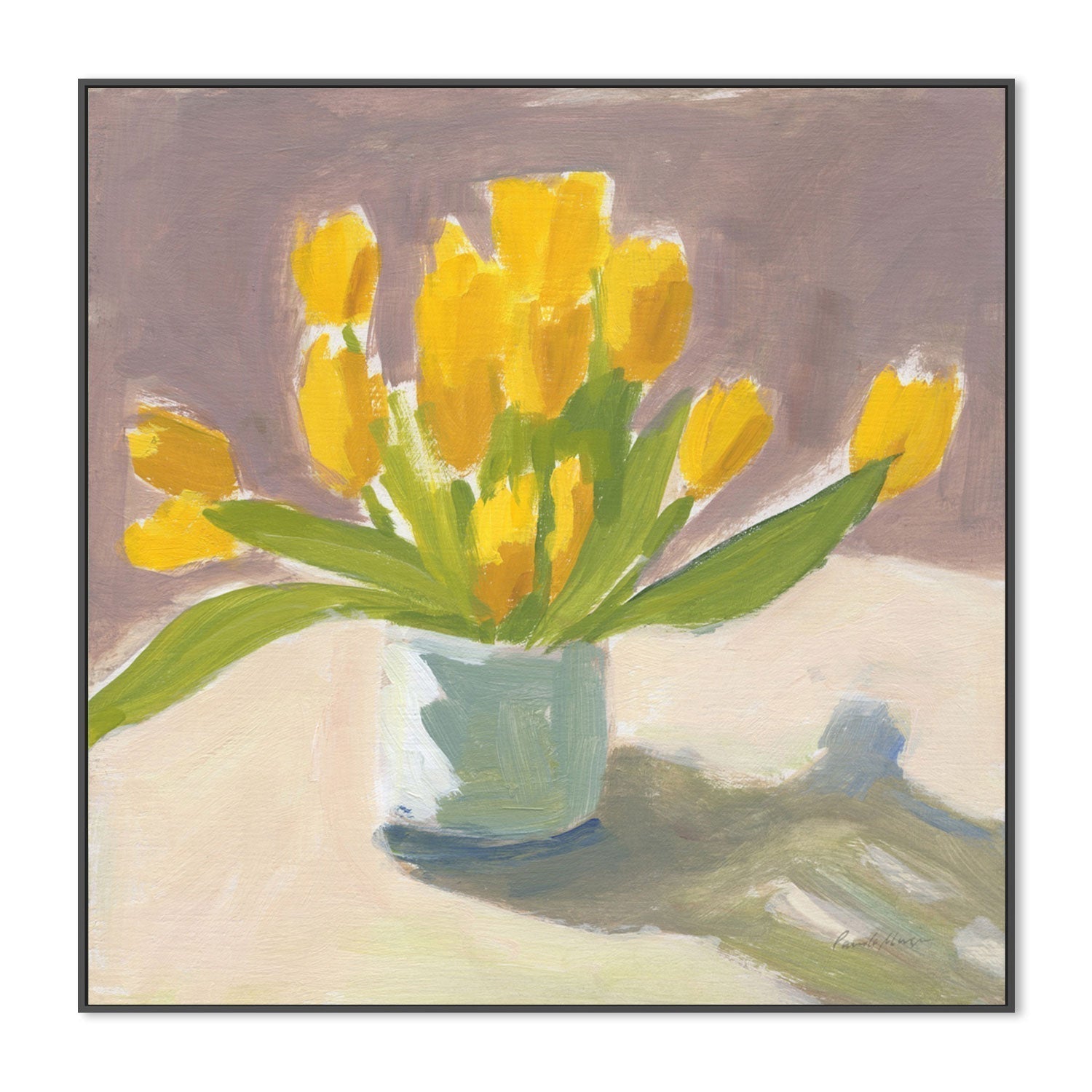 wall-art-print-canvas-poster-framed-Sunny Tulips-by-Pamela Munger-Gioia Wall Art