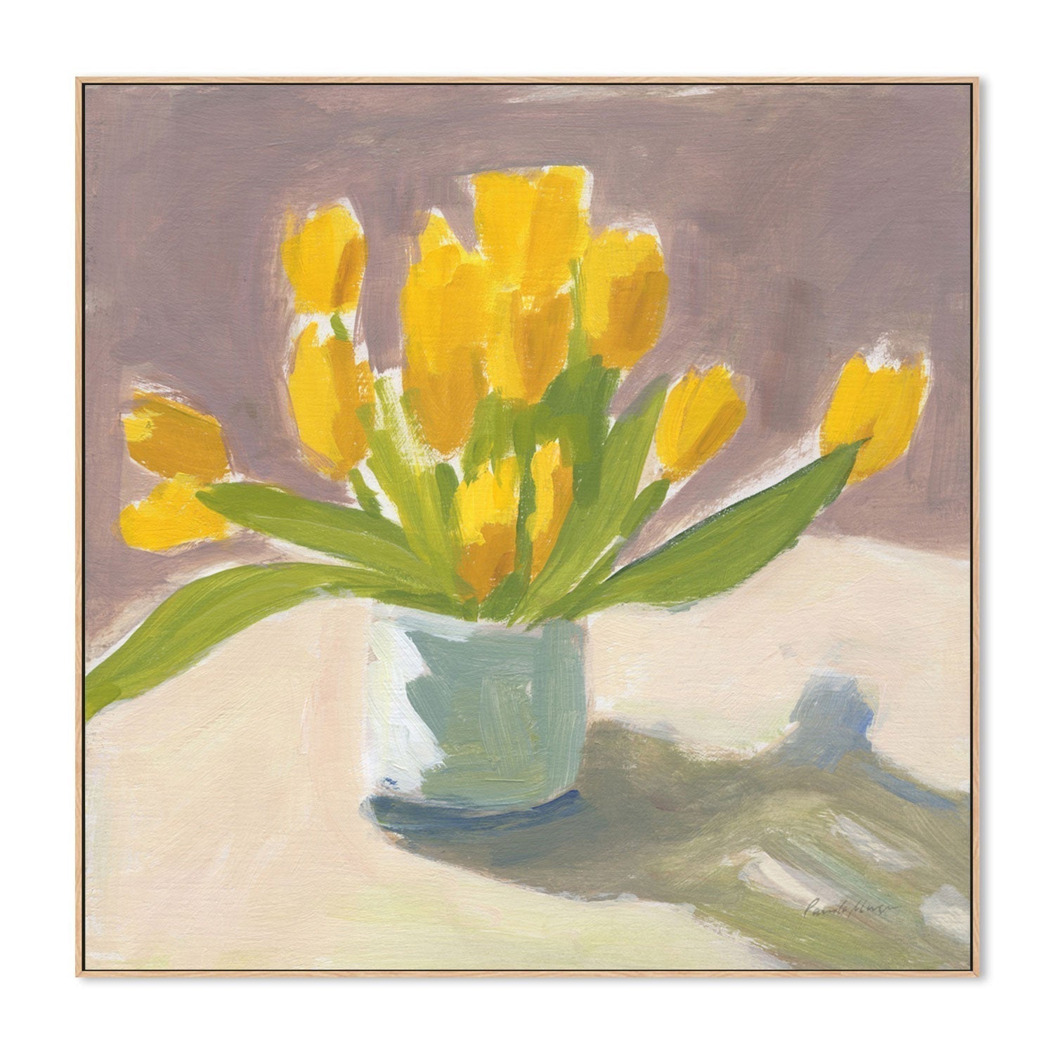 wall-art-print-canvas-poster-framed-Sunny Tulips-by-Pamela Munger-Gioia Wall Art