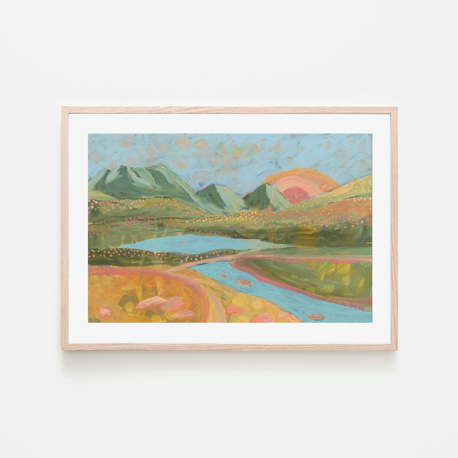 wall-art-print-canvas-poster-framed-Sunrise , By Eleanor Baker-6