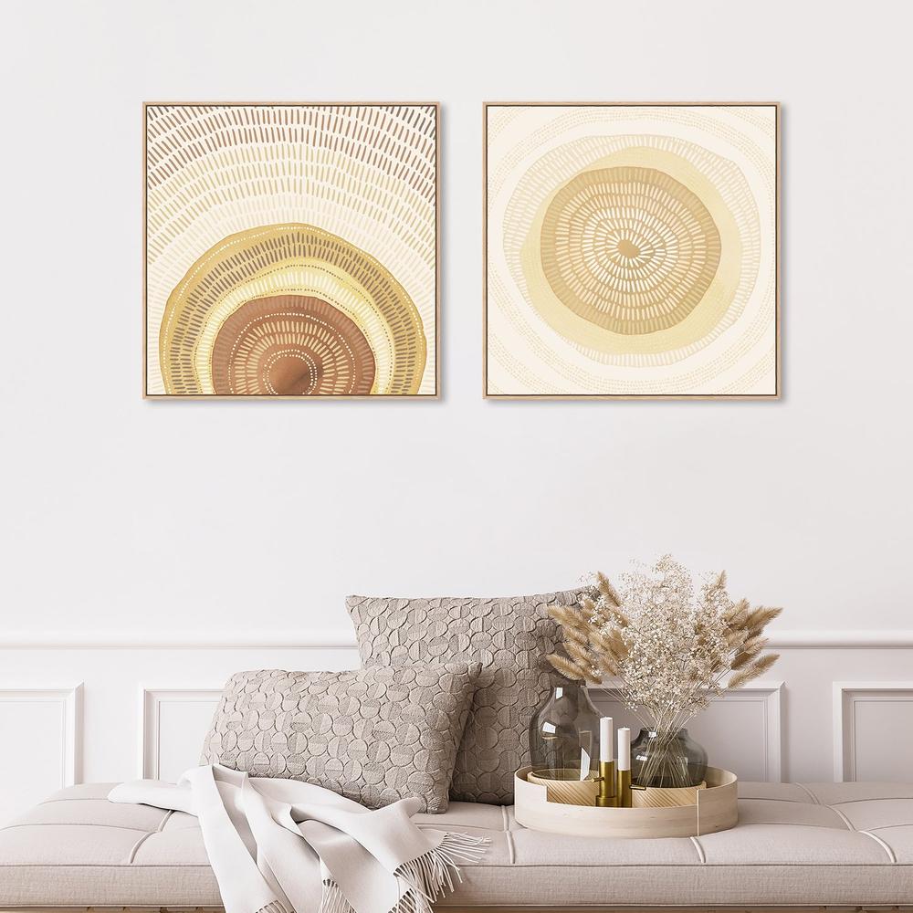 wall-art-print-canvas-poster-framed-Sunrise, Set Of 2-by-Emily Wood-Gioia Wall Art