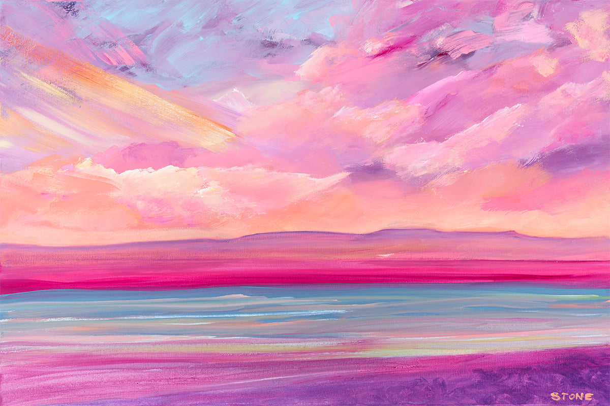 Sunset Beach , By Belinda Stone