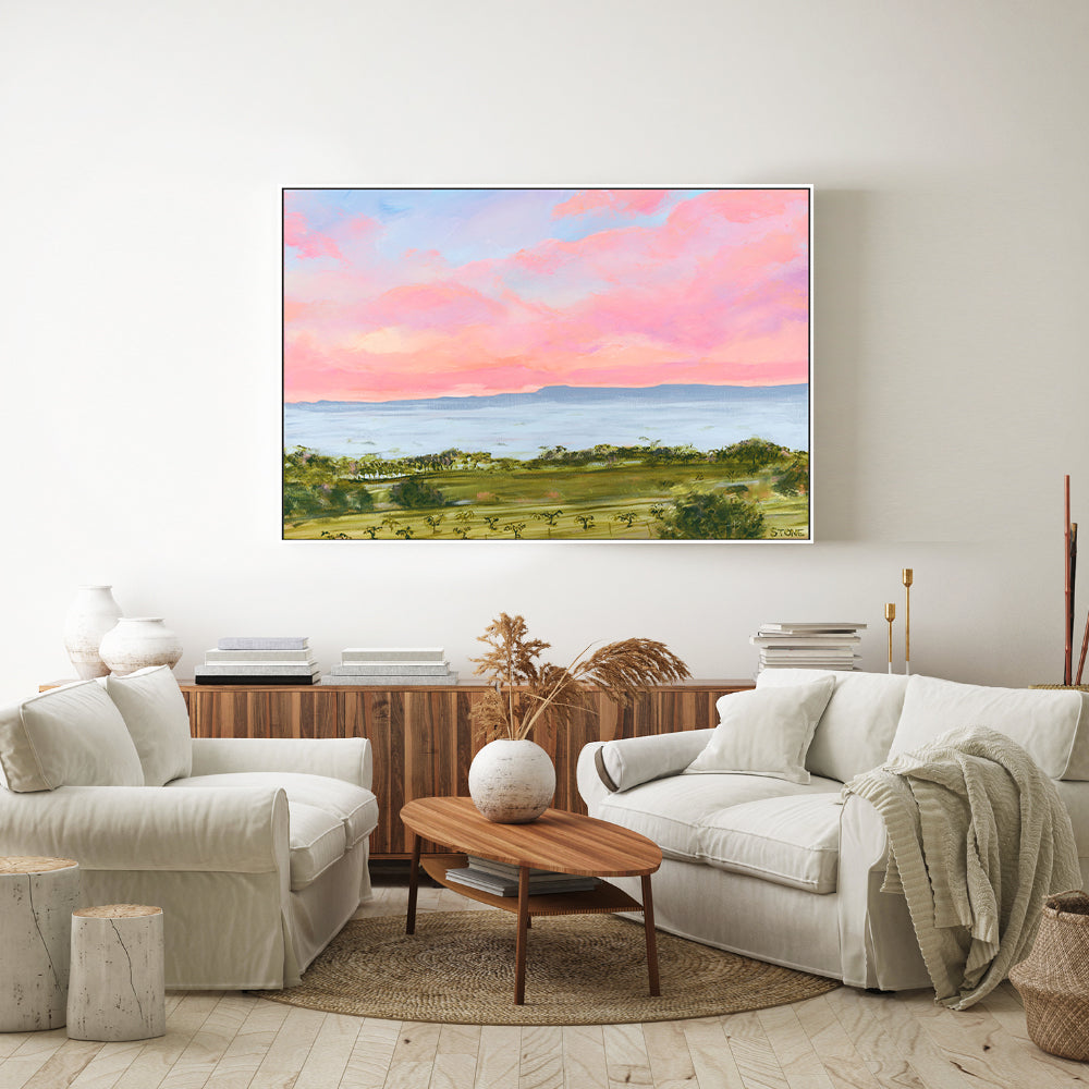 wall-art-print-canvas-poster-framed-Sunset Hinterland , By Belinda Stone-GIOIA-WALL-ART