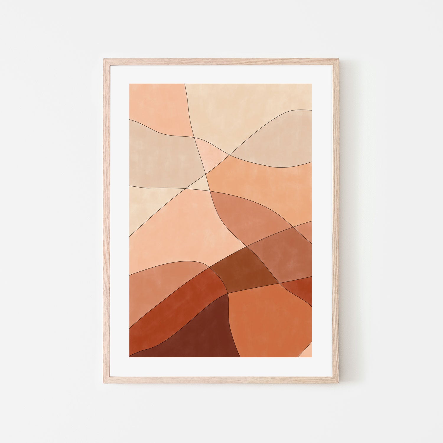 wall-art-print-canvas-poster-framed-Sunset Minimalism , By Elena Ristova-GIOIA-WALL-ART