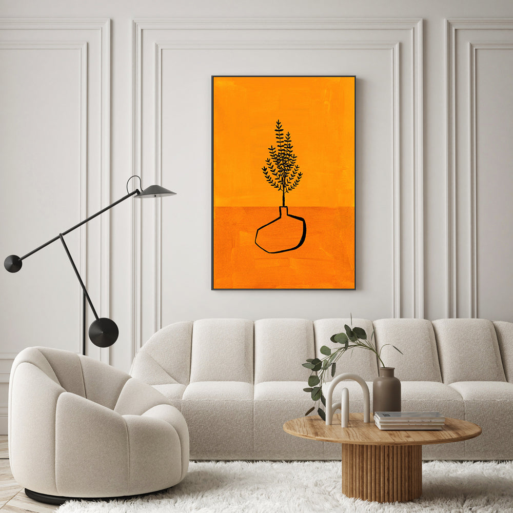 wall-art-print-canvas-poster-framed-Sunset Vase , By Ejaaz Haniff-GIOIA-WALL-ART