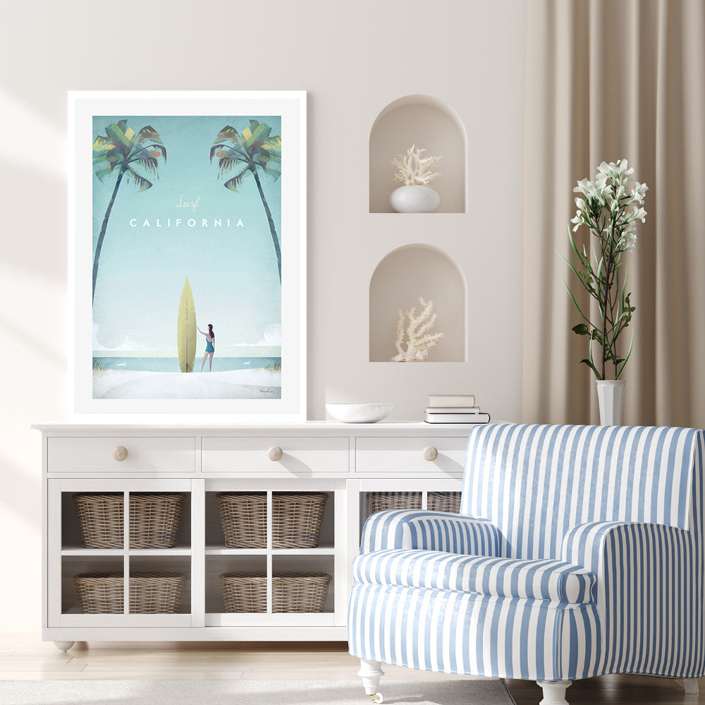 wall-art-print-canvas-poster-framed-Surf California, United States , By Henry Rivers-GIOIA-WALL-ART