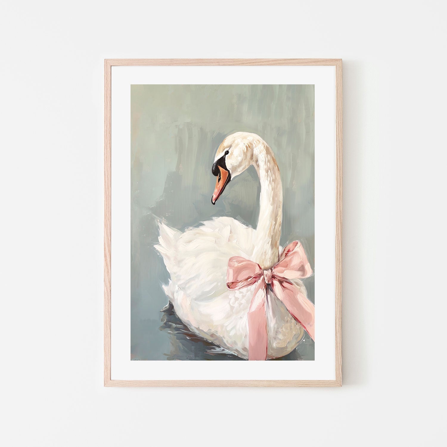 wall-art-print-canvas-poster-framed-Swan Bow , By Lady Hana-6