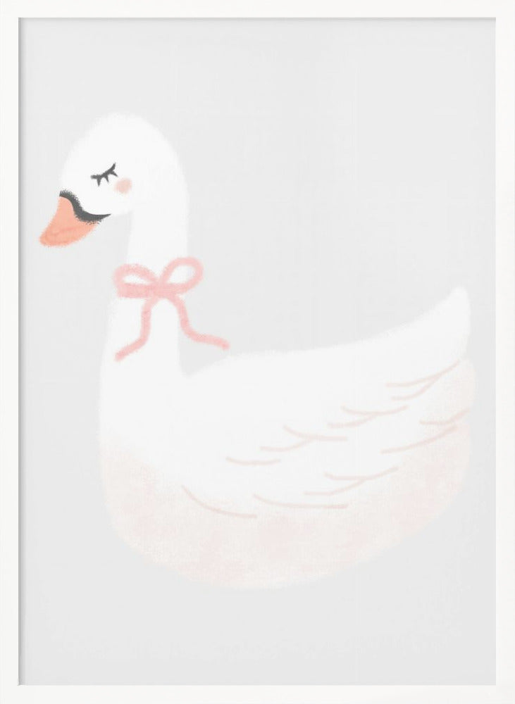 wall-art-print-canvas-poster-framed-Swan , By Jolly and Dash-5