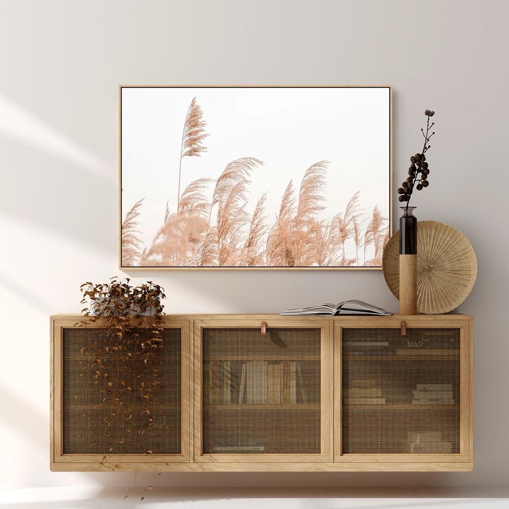 wall-art-print-canvas-poster-framed-Swaying Reeds-by-Gioia Wall Art-Gioia Wall Art