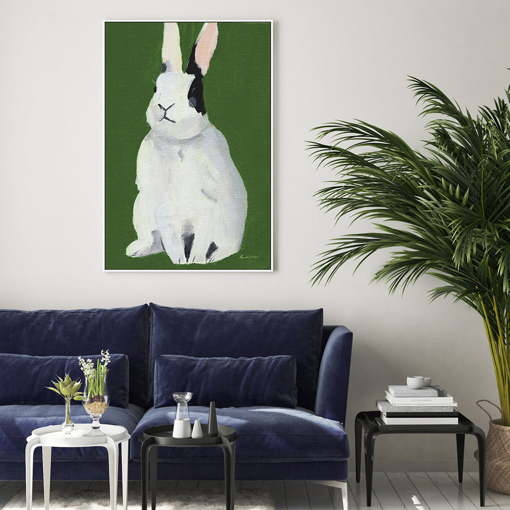 wall-art-print-canvas-poster-framed-Sweet Bunny-by-Pamela Munger-Gioia Wall Art