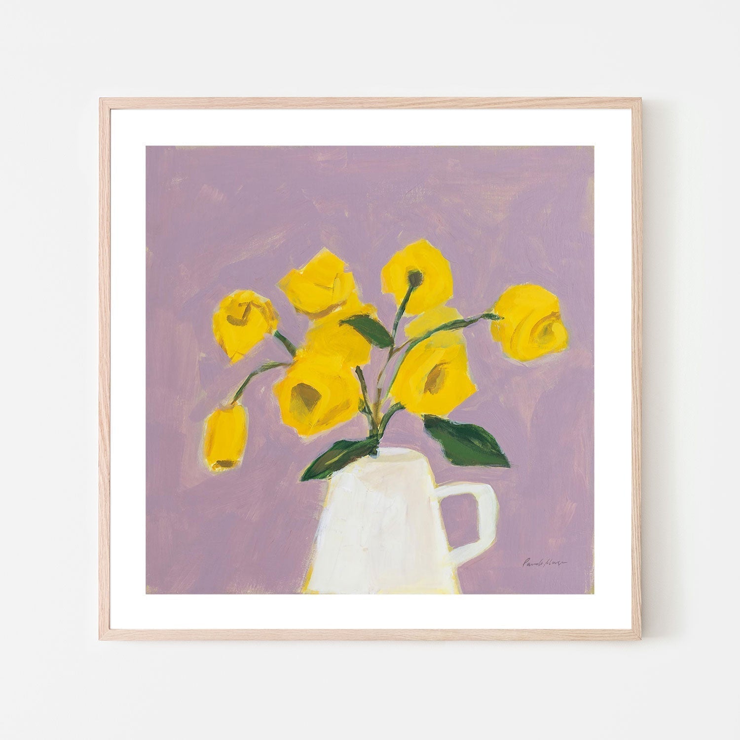 wall-art-print-canvas-poster-framed-Sweet Yellow-by-Pamela Munger-Gioia Wall Art