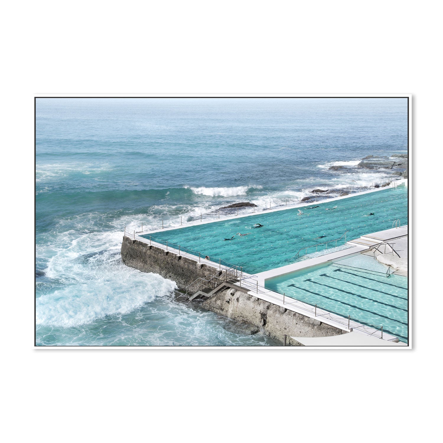 wall-art-print-canvas-poster-framed-Swimming Medley , By Tricia Brennan-GIOIA-WALL-ART