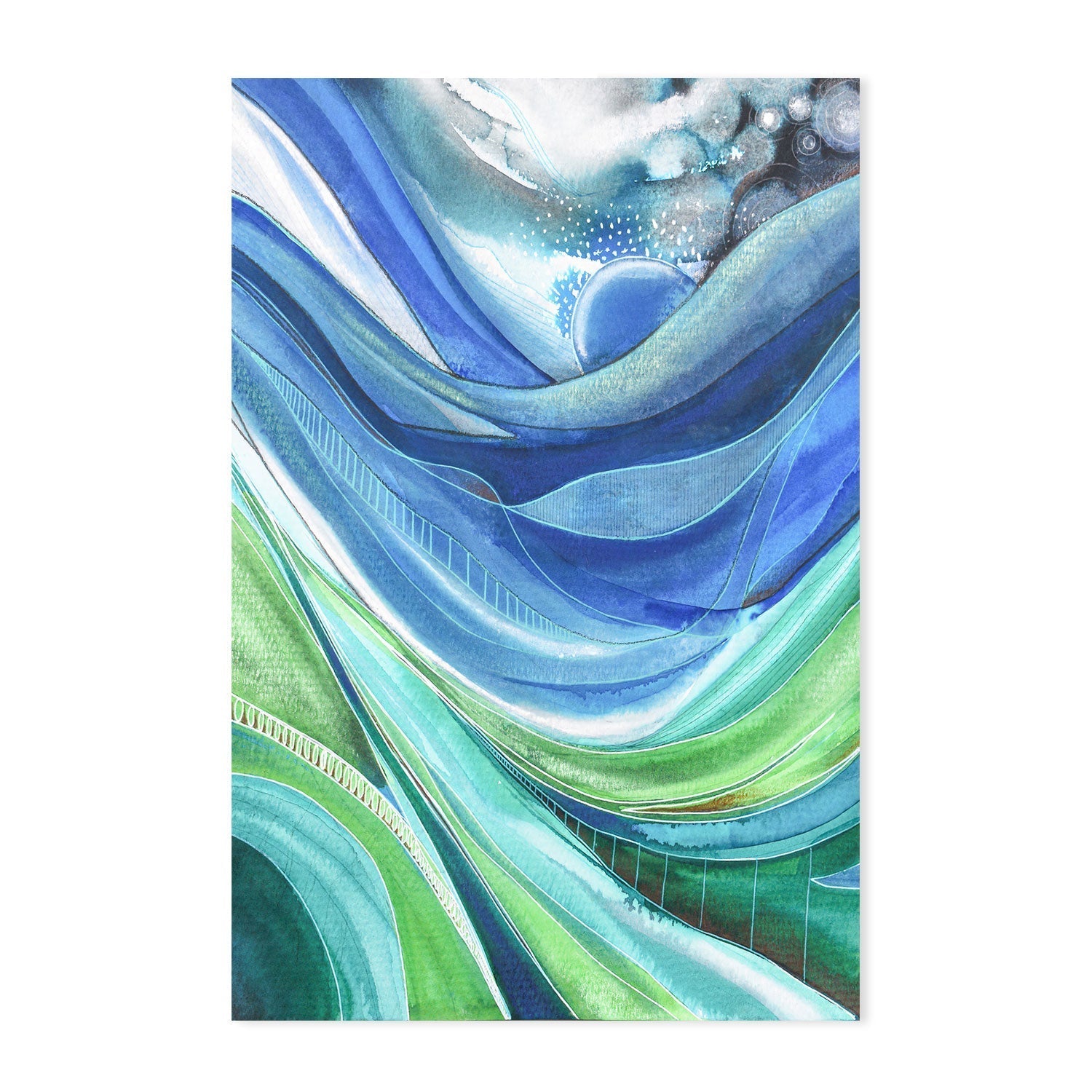 wall-art-print-canvas-poster-framed-Swish , By Sarah Carlton Art-GIOIA-WALL-ART