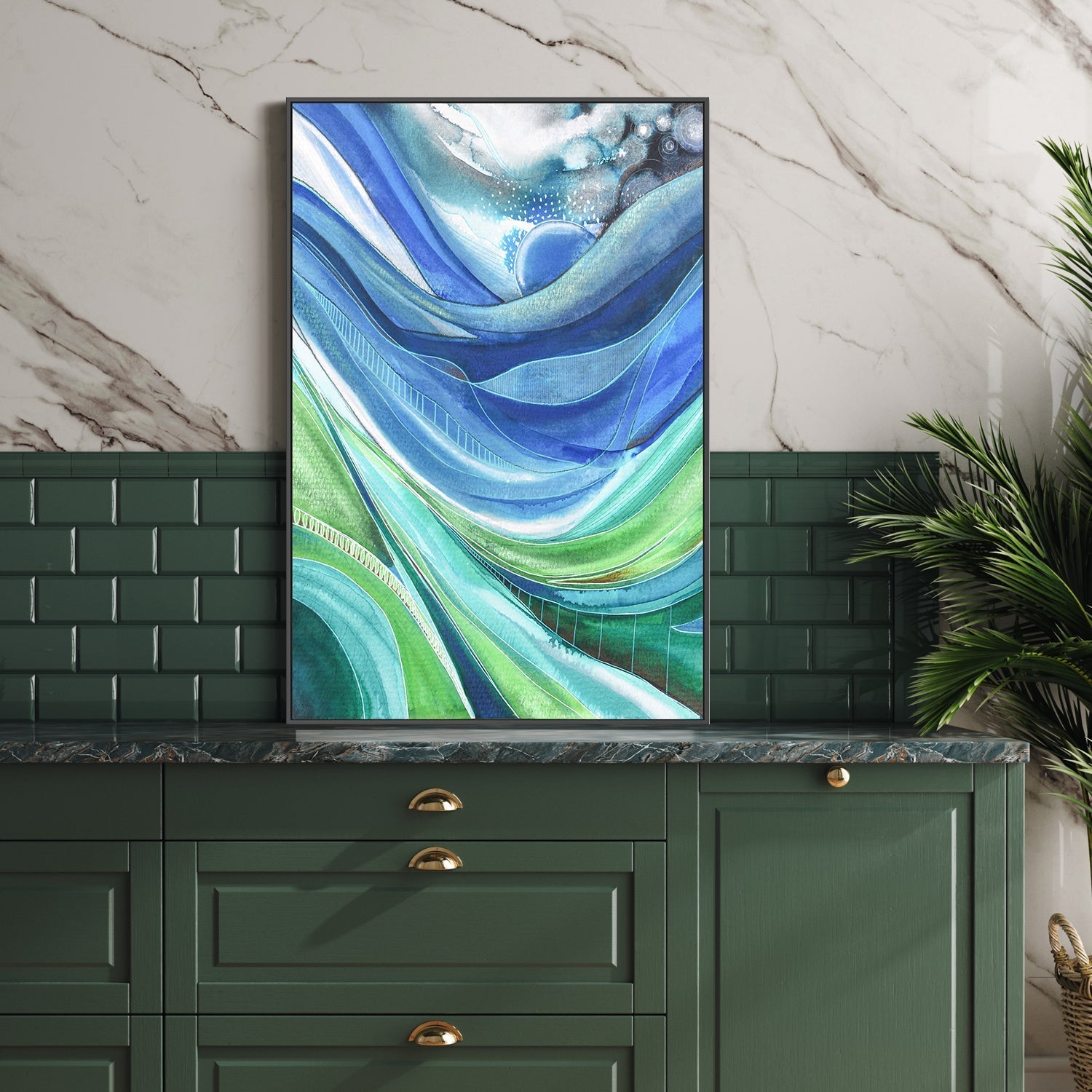 wall-art-print-canvas-poster-framed-Swish , By Sarah Carlton Art-GIOIA-WALL-ART