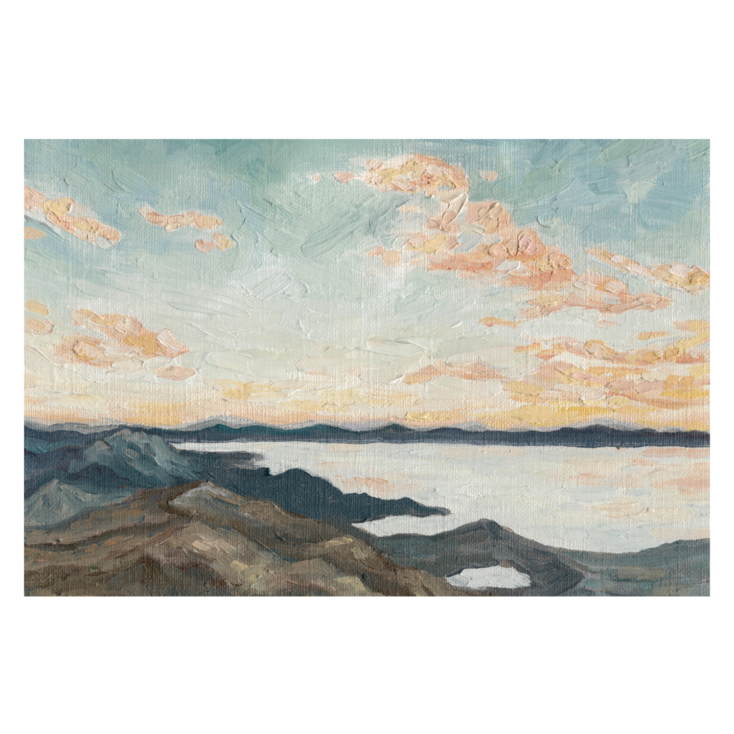 wall-art-print-canvas-poster-framed-Tallac Sunrise , By Hannah Weisner-1