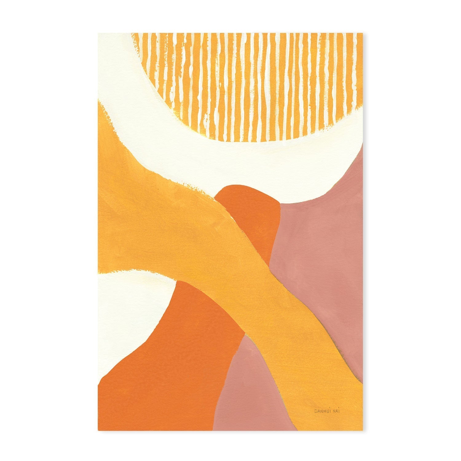 wall-art-print-canvas-poster-framed-Tangerine Dream, Style A, B & C, Set Of 3 , By Danhui Nai-GIOIA-WALL-ART