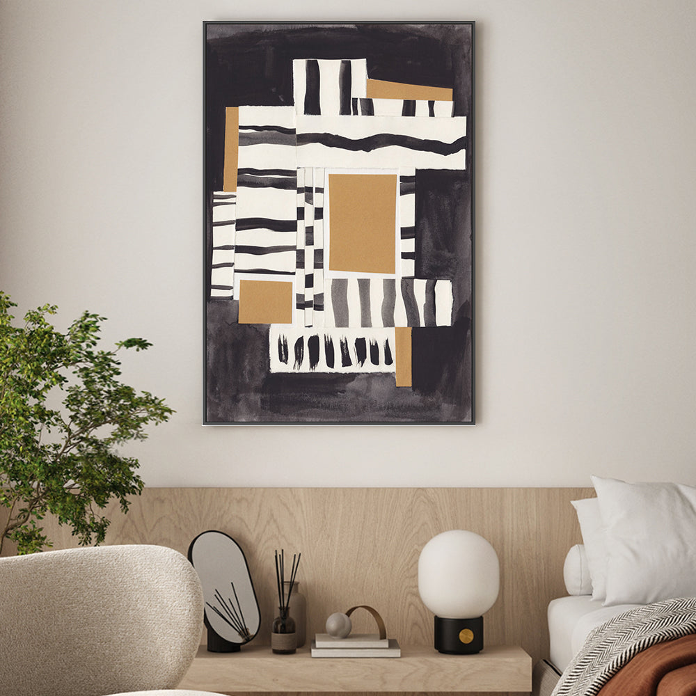 wall-art-print-canvas-poster-framed-Tapestry of Lines-2