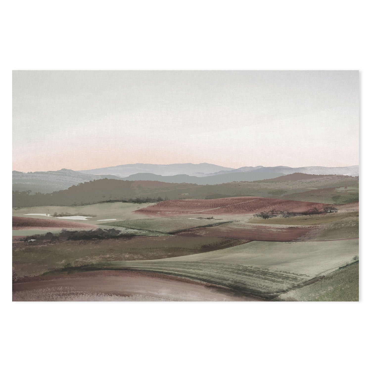 wall-art-print-canvas-poster-framed-Tasmania Farmland Landscape-by-Dear Musketeer Studio-Gioia Wall Art