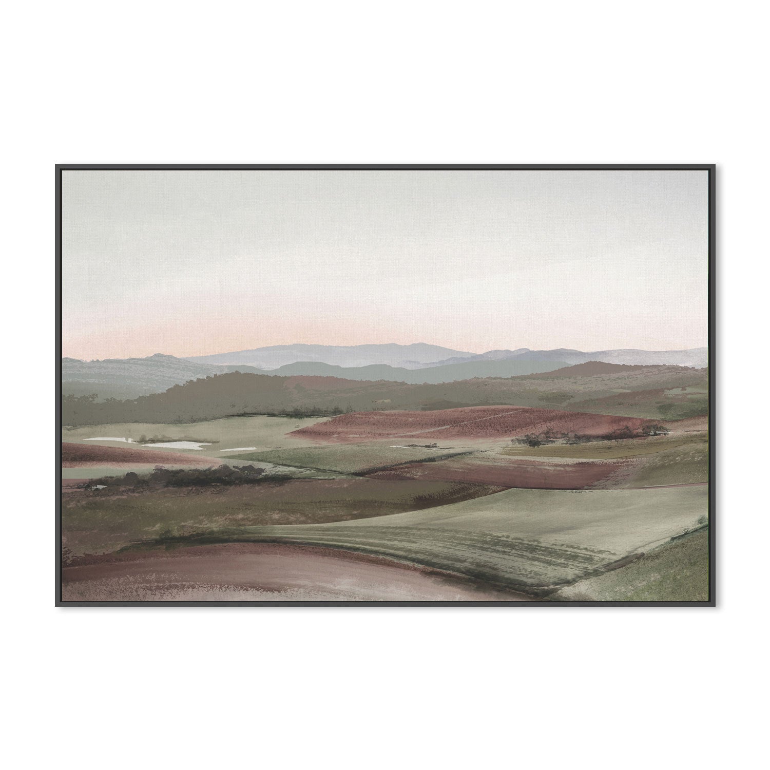 wall-art-print-canvas-poster-framed-Tasmania Farmland Landscape-by-Dear Musketeer Studio-Gioia Wall Art