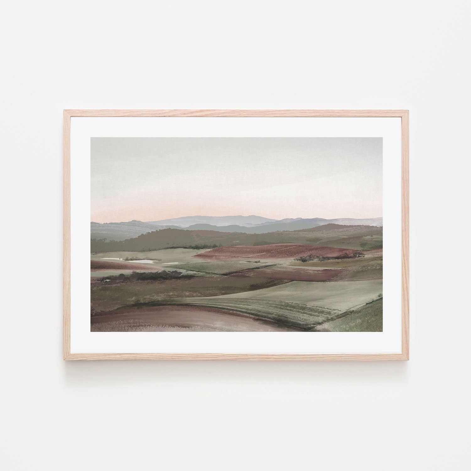 wall-art-print-canvas-poster-framed-Tasmania Farmland Landscape-by-Dear Musketeer Studio-Gioia Wall Art