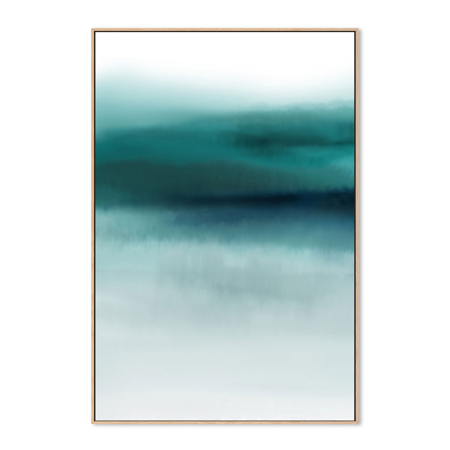 wall-art-print-canvas-poster-framed-Teal Ocean-GIOIA-WALL-ART