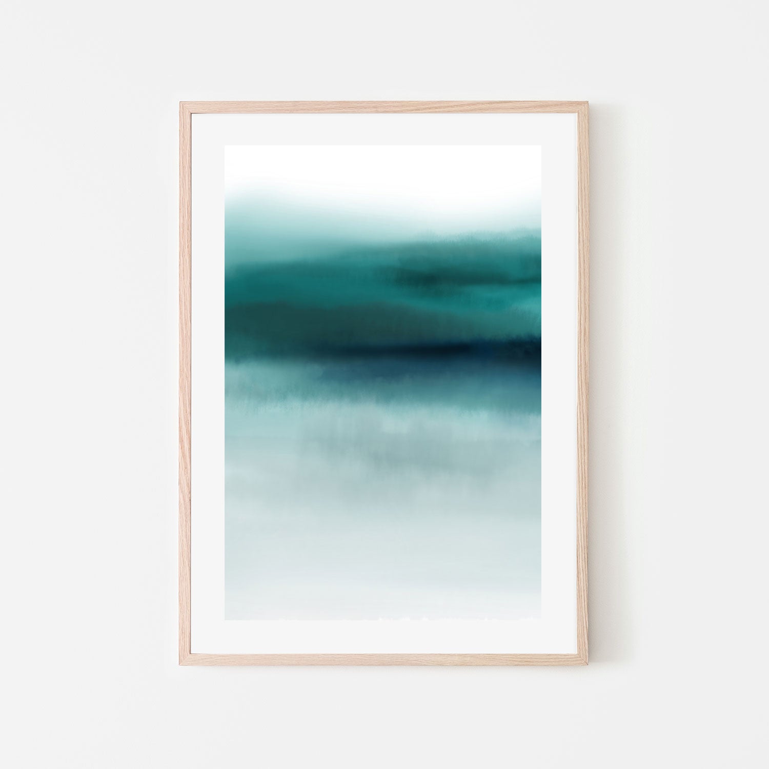 wall-art-print-canvas-poster-framed-Teal Ocean-GIOIA-WALL-ART