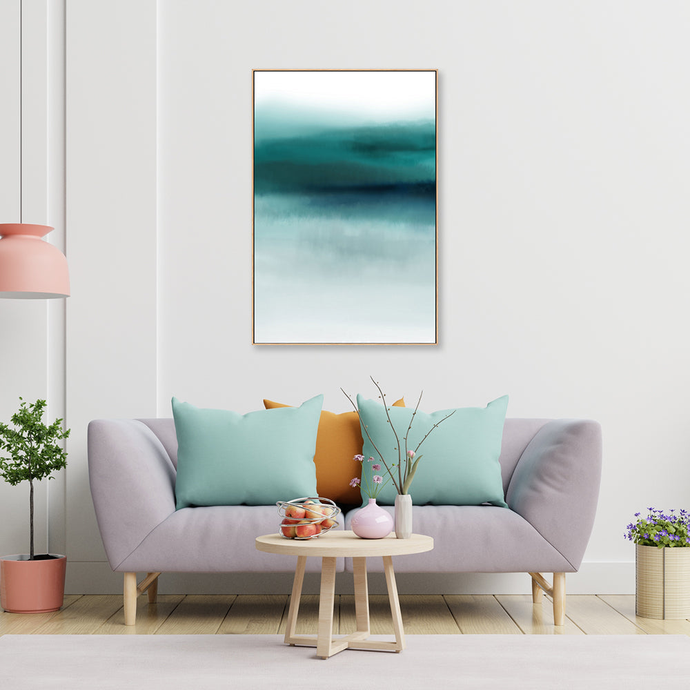 wall-art-print-canvas-poster-framed-Teal Ocean-GIOIA-WALL-ART