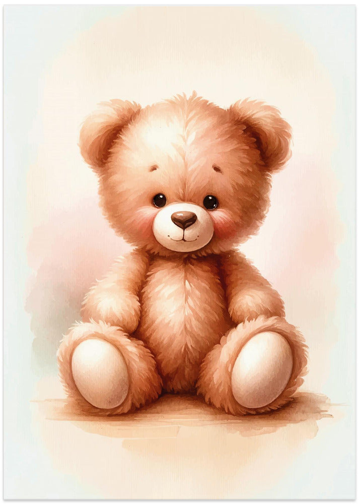 wall-art-print-canvas-poster-framed-Teddy bear , By Andreas Magnusson-1