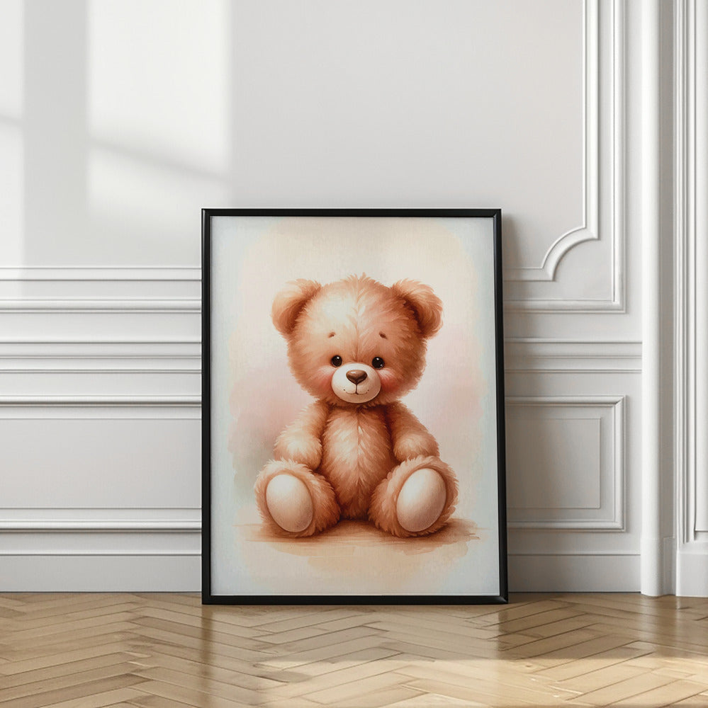 wall-art-print-canvas-poster-framed-Teddy bear , By Andreas Magnusson-2