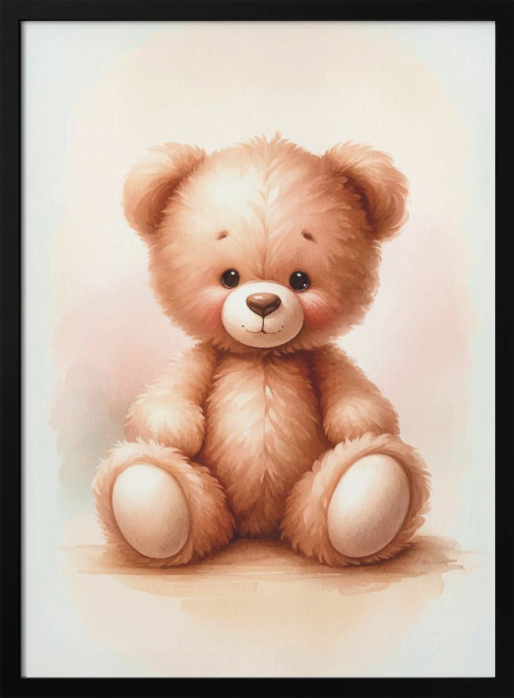 wall-art-print-canvas-poster-framed-Teddy bear , By Andreas Magnusson-3