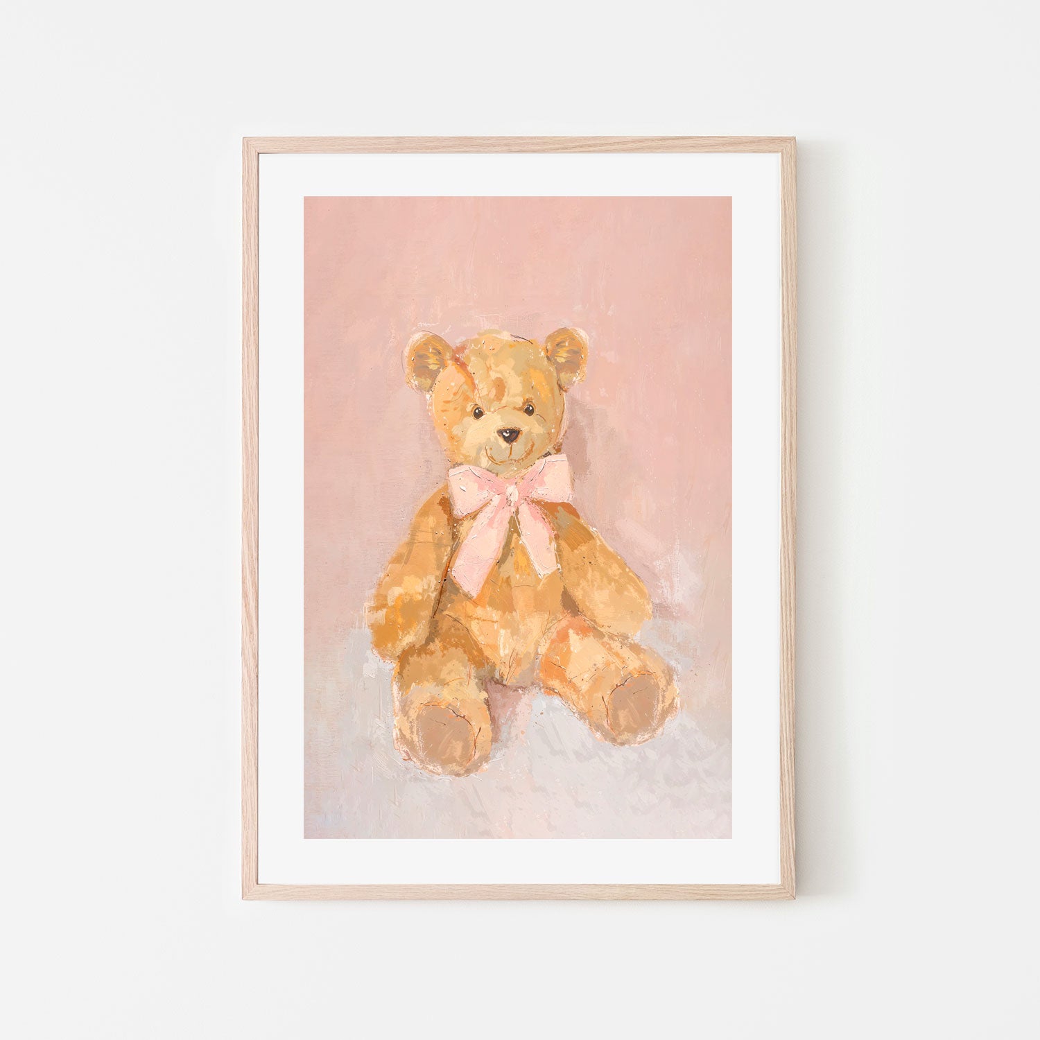 wall-art-print-canvas-poster-framed-Teddybear , By Lady Hana-6