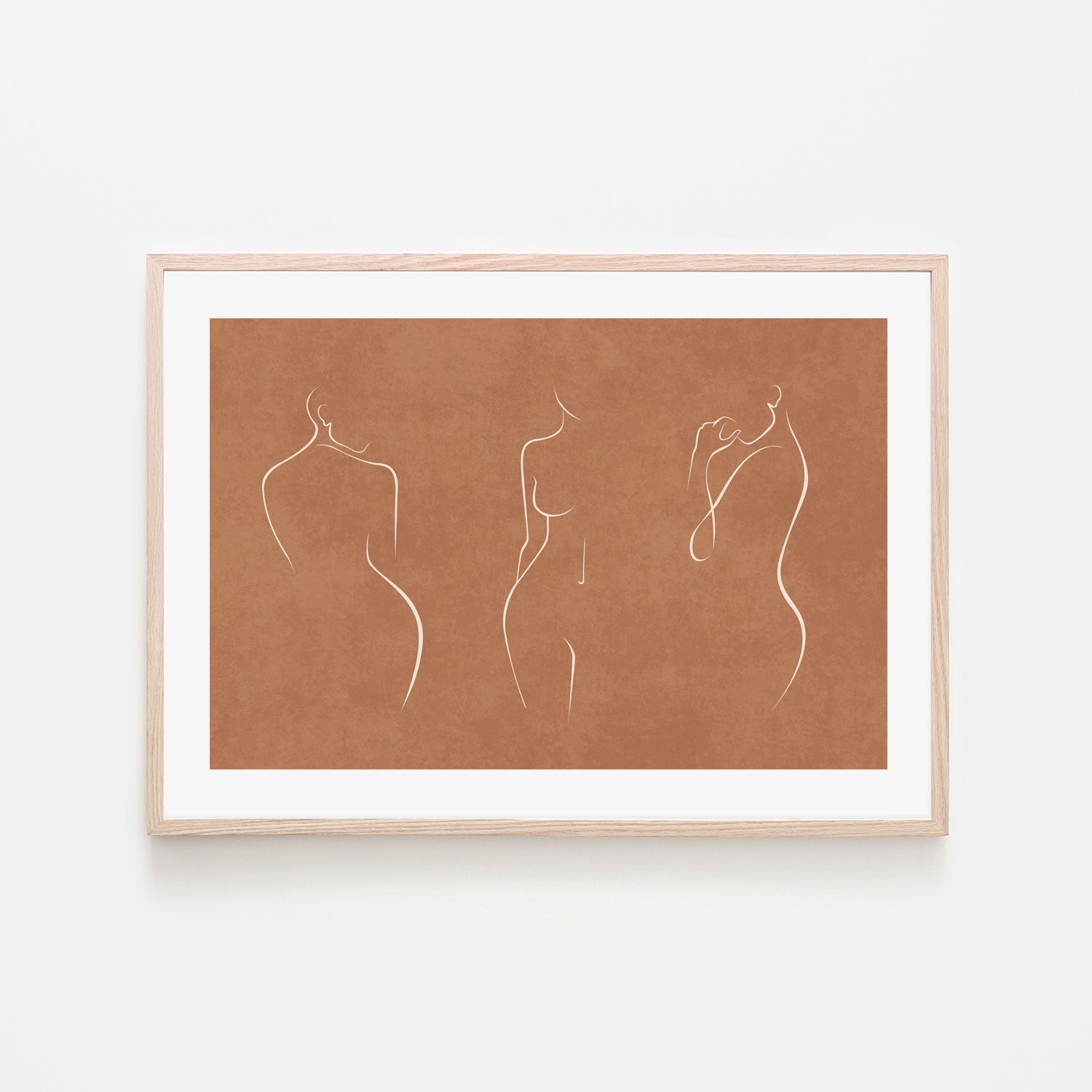 wall-art-print-canvas-poster-framed-Terracotta Figures, Style B , By Emel Tunaboylu-GIOIA-WALL-ART